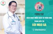 bác sĩ cầu chữa sùi mào gà